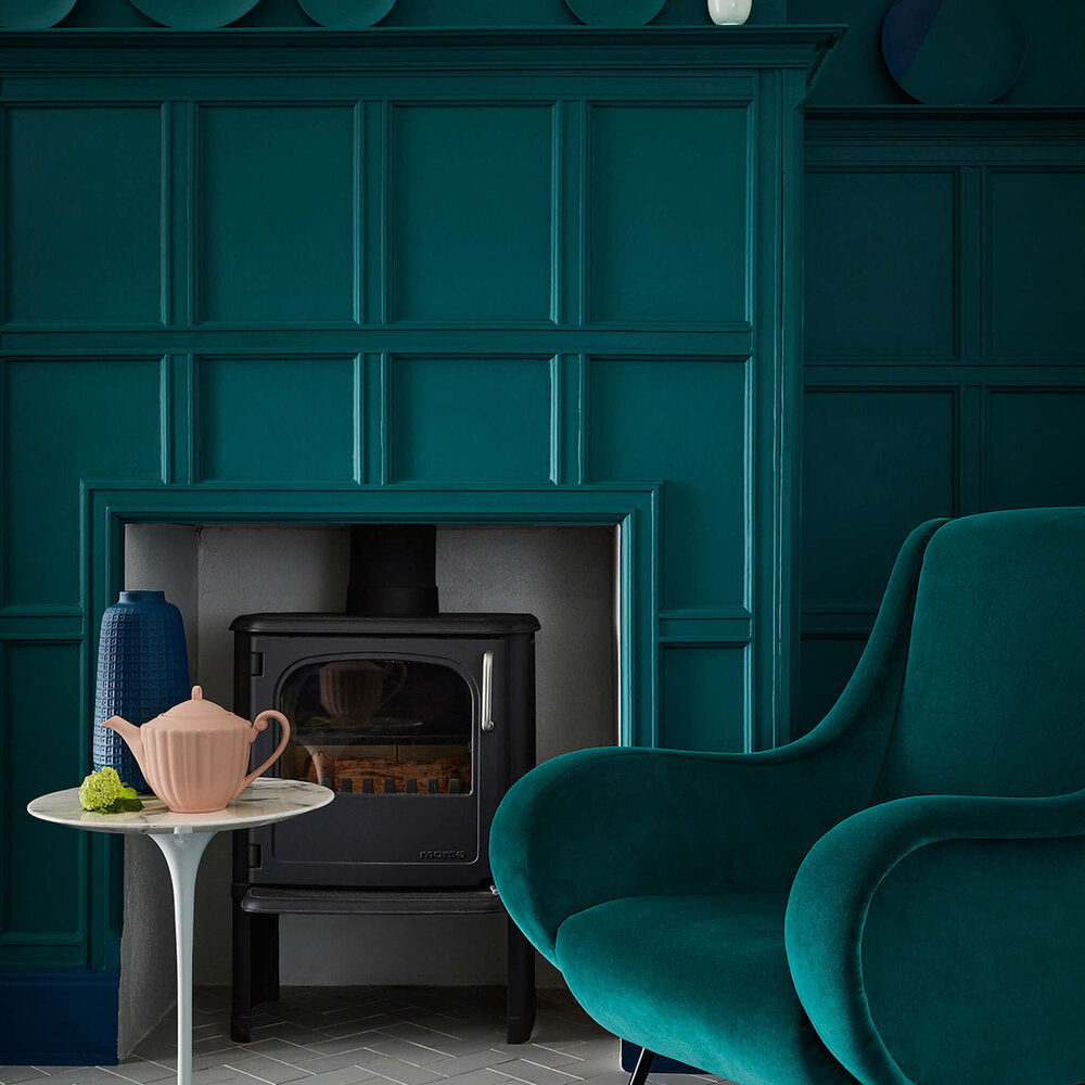 Little Greene Verf Mid Azure Green - 96