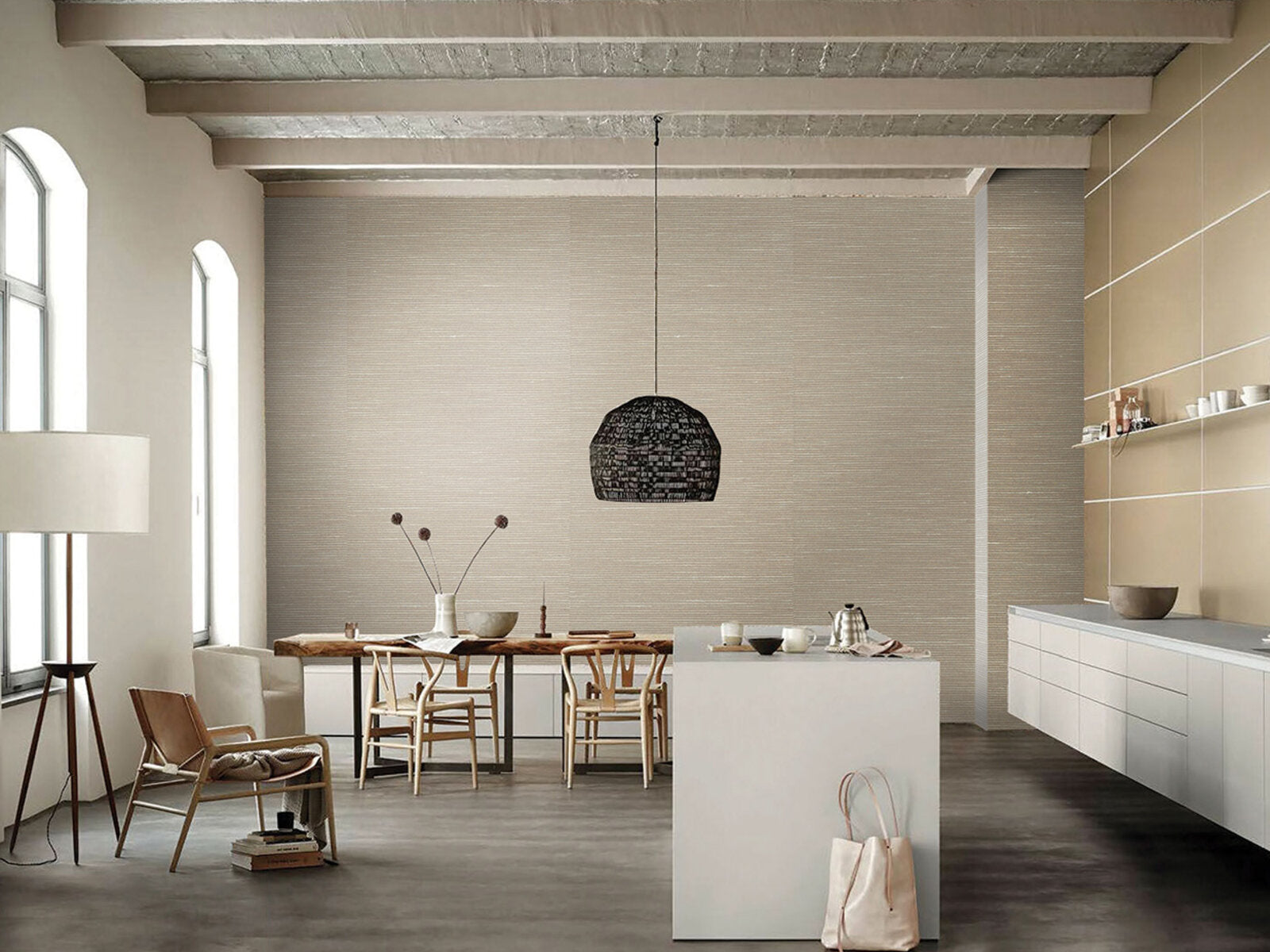 Greenland Natural Palette Linen - NH3134