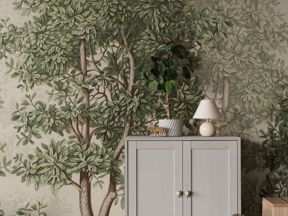 Sandberg Familjen Charles Mural - S10637