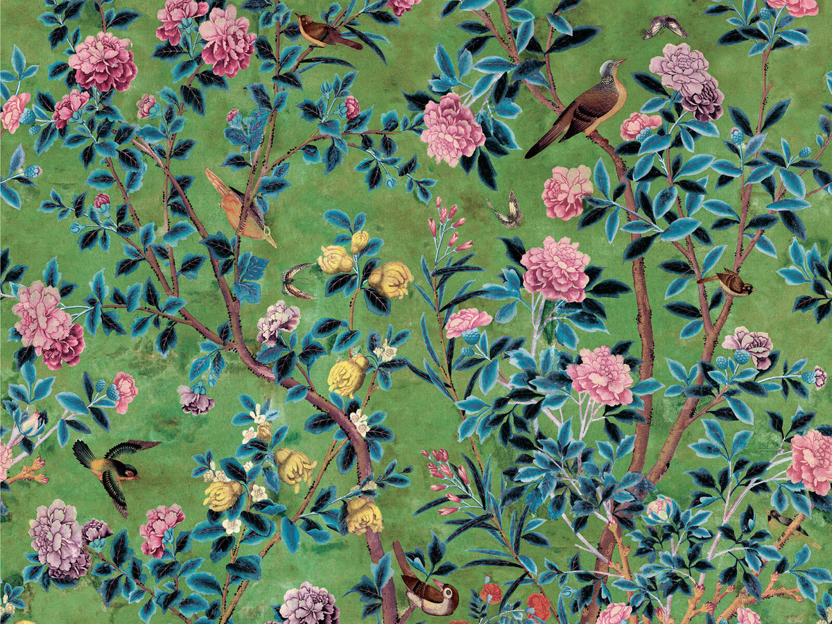 Thibaut Grand Palace Jardin Bloom Mural - Tm13669