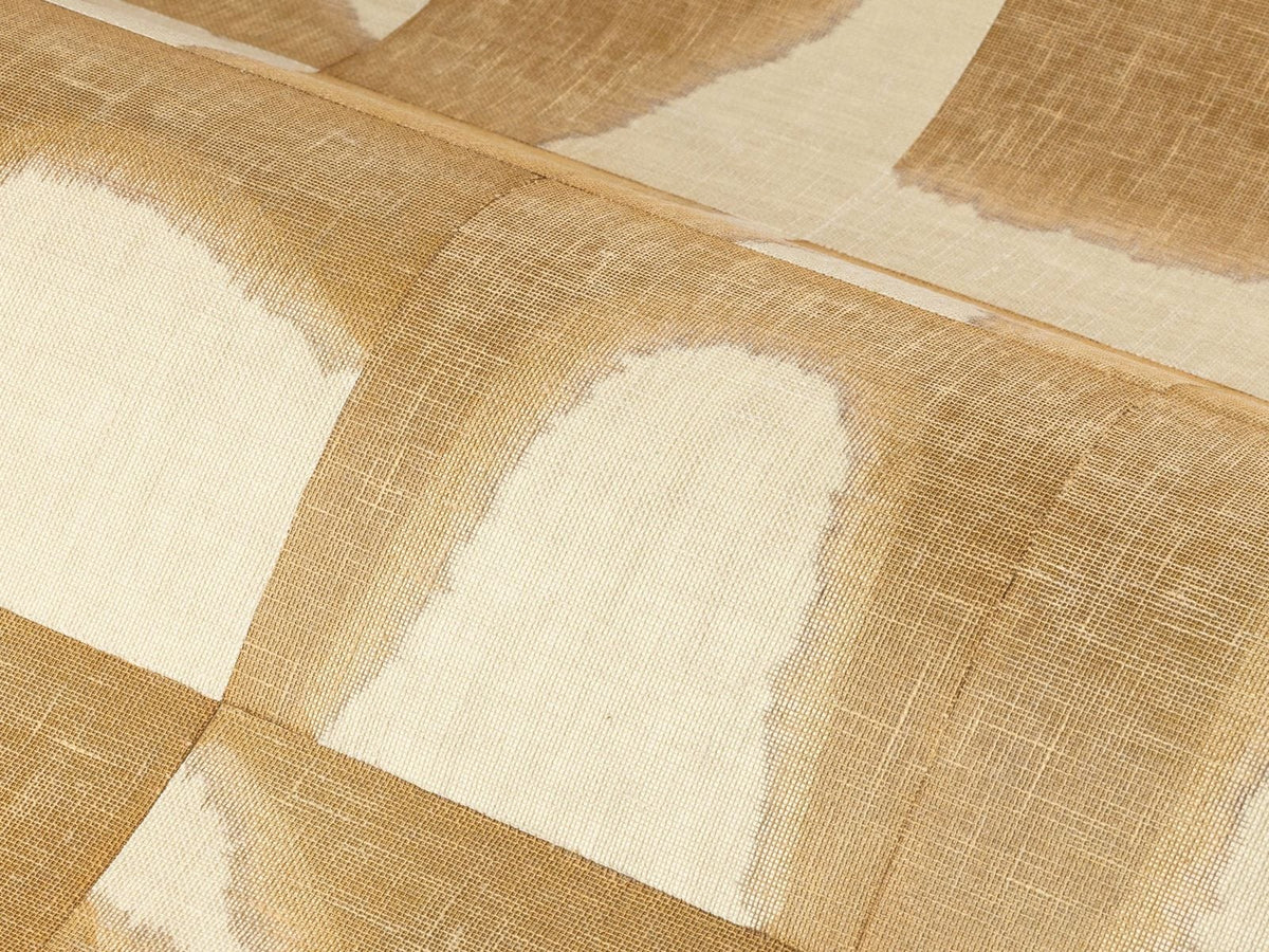 Casamance Mimbeau Arguin 73680498 Sable ocre behang