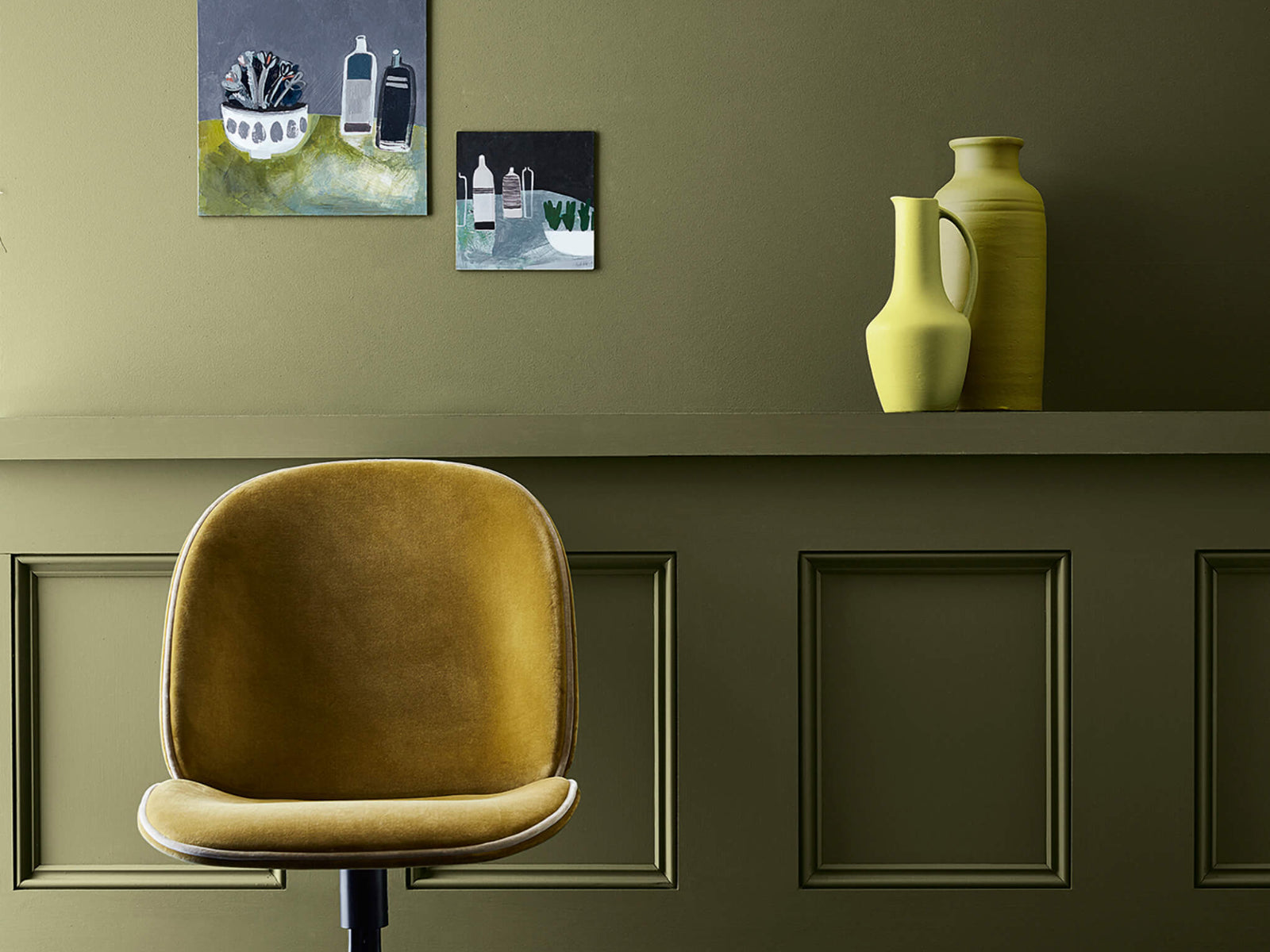 Little Greene Verf Olive Colour - 72