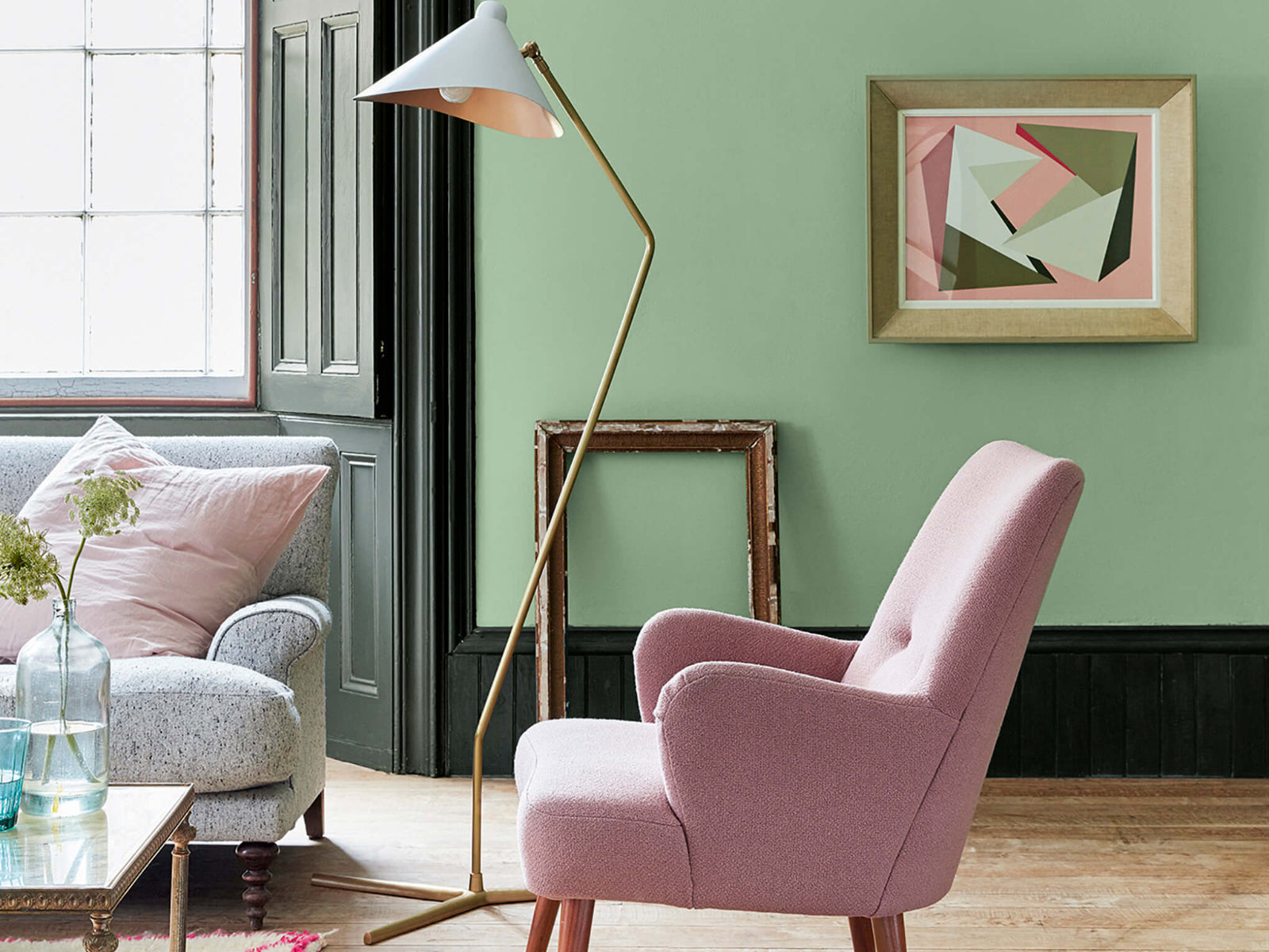 Little Greene Verf Pea Green - 91