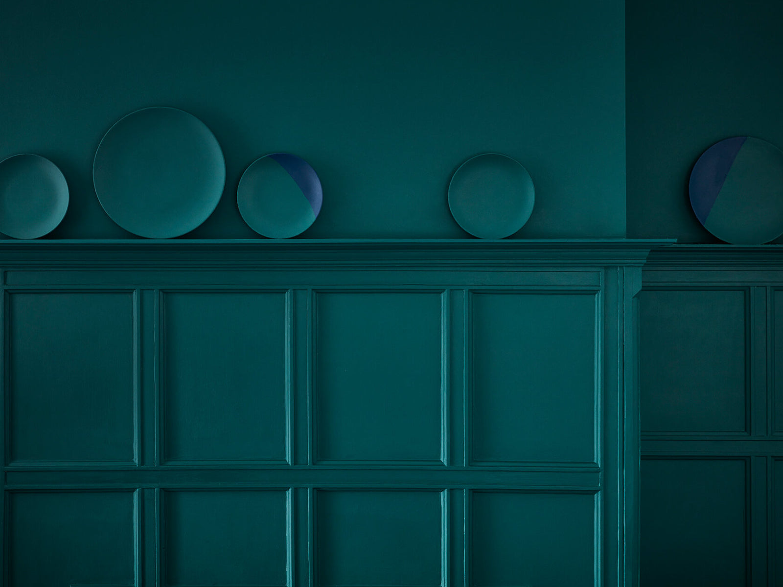 Little Greene Verf Mid Azure Green - 96