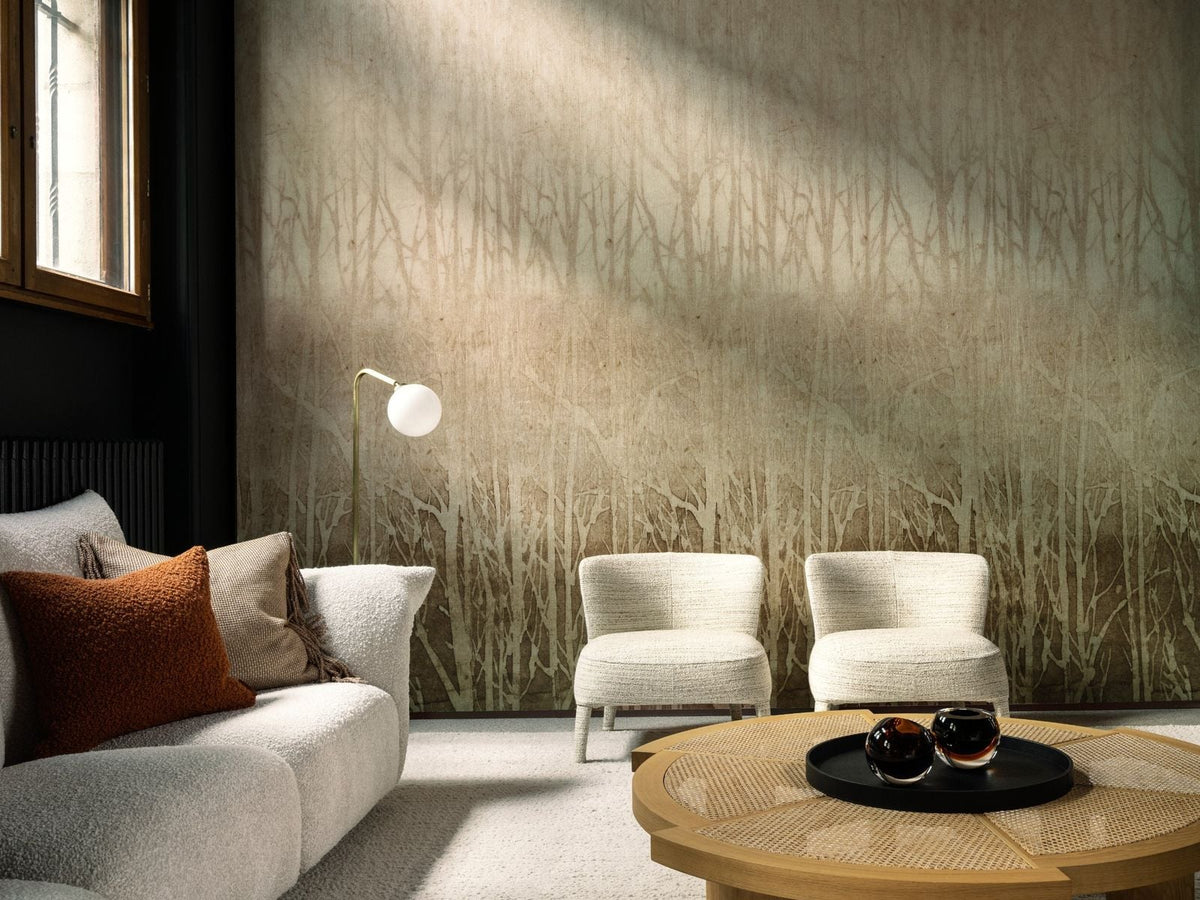 Arte Ombré Arbor 32372 Mocha behang