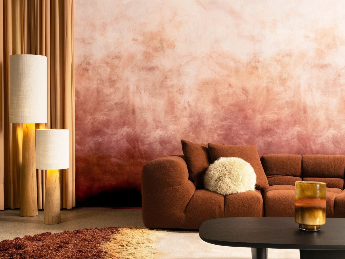 Arte Ombré Flux 32381 Red Flame behang