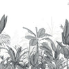 Casadeco Wonderwalls 3 Eden Tropical Noir Fusain