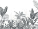 Casadeco Wonderwalls 3 Eden Tropical Noir Fusain