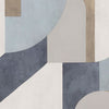 Casadeco Wonderwalls 3 Empire des Formes Bleu Orage