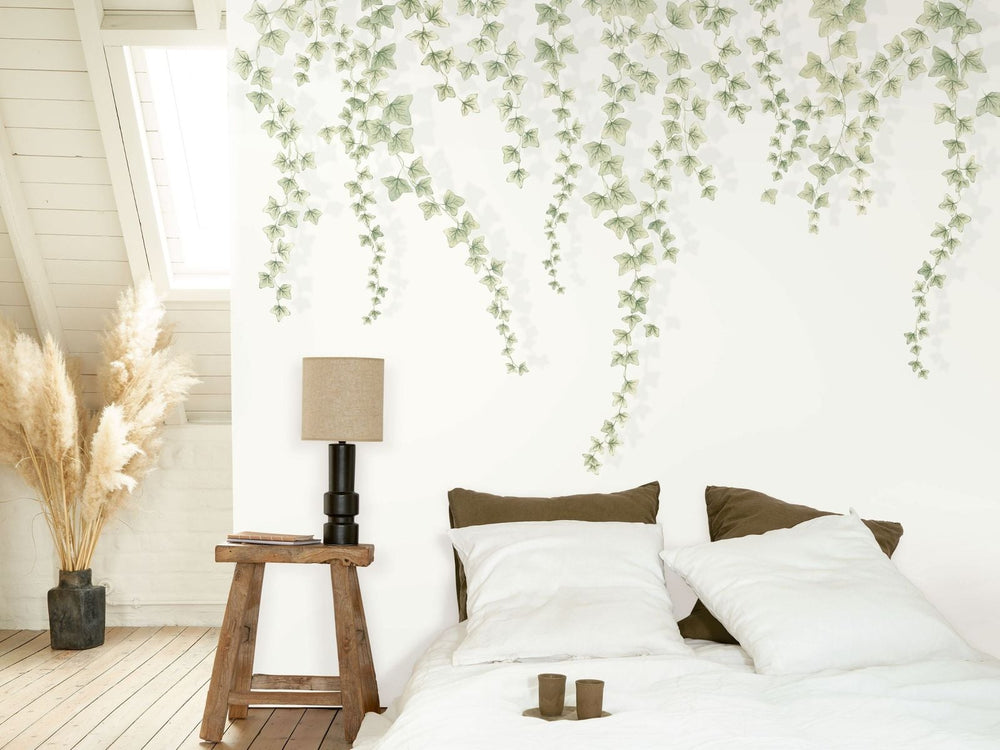 Casadeco Wonderwalls 3 Lierre Suspendu Vert Feuillage