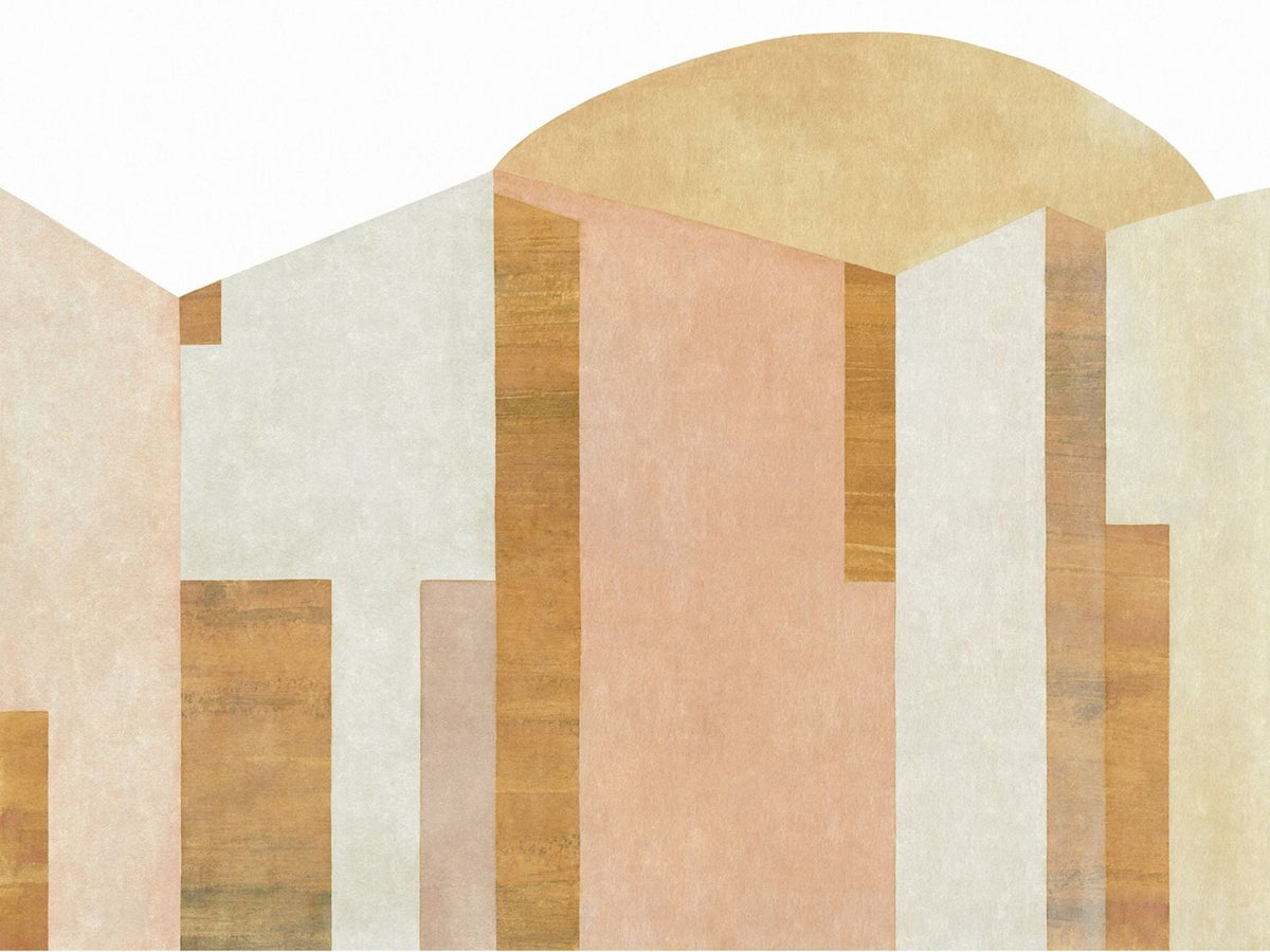 Casadeco Wonderwalls 3 Palais d'Ombres Terracotta WDWT202264107NW Terracotta behang