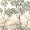 Casadeco Wonderwalls 3 Terre d'Acacias Vert Feuillage