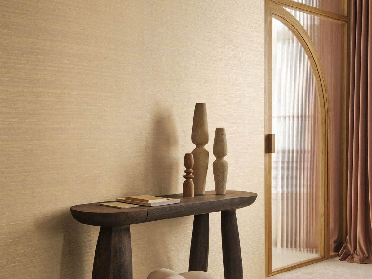 Casamance Midori Saori 77940422 Beige doré behang