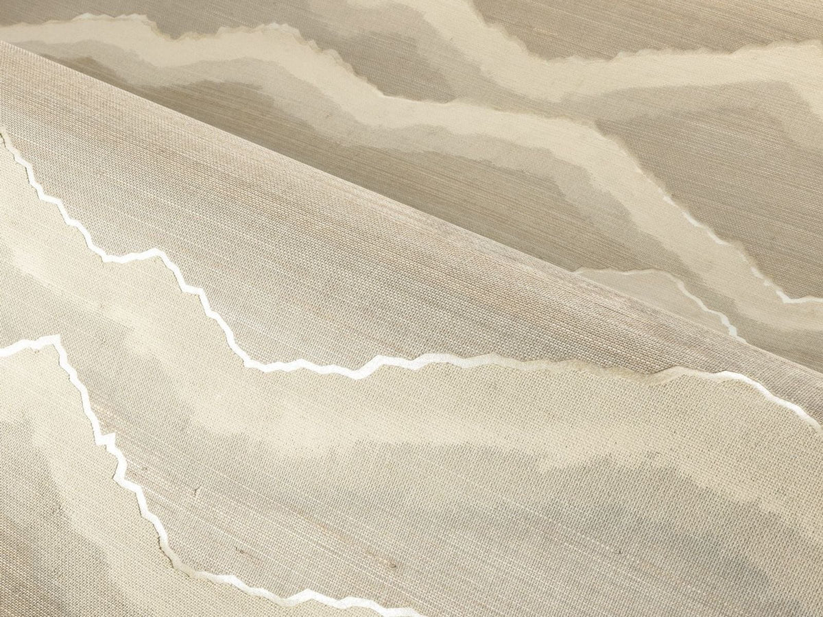 Casamance Midori Hida 71990226 Gris perle behang