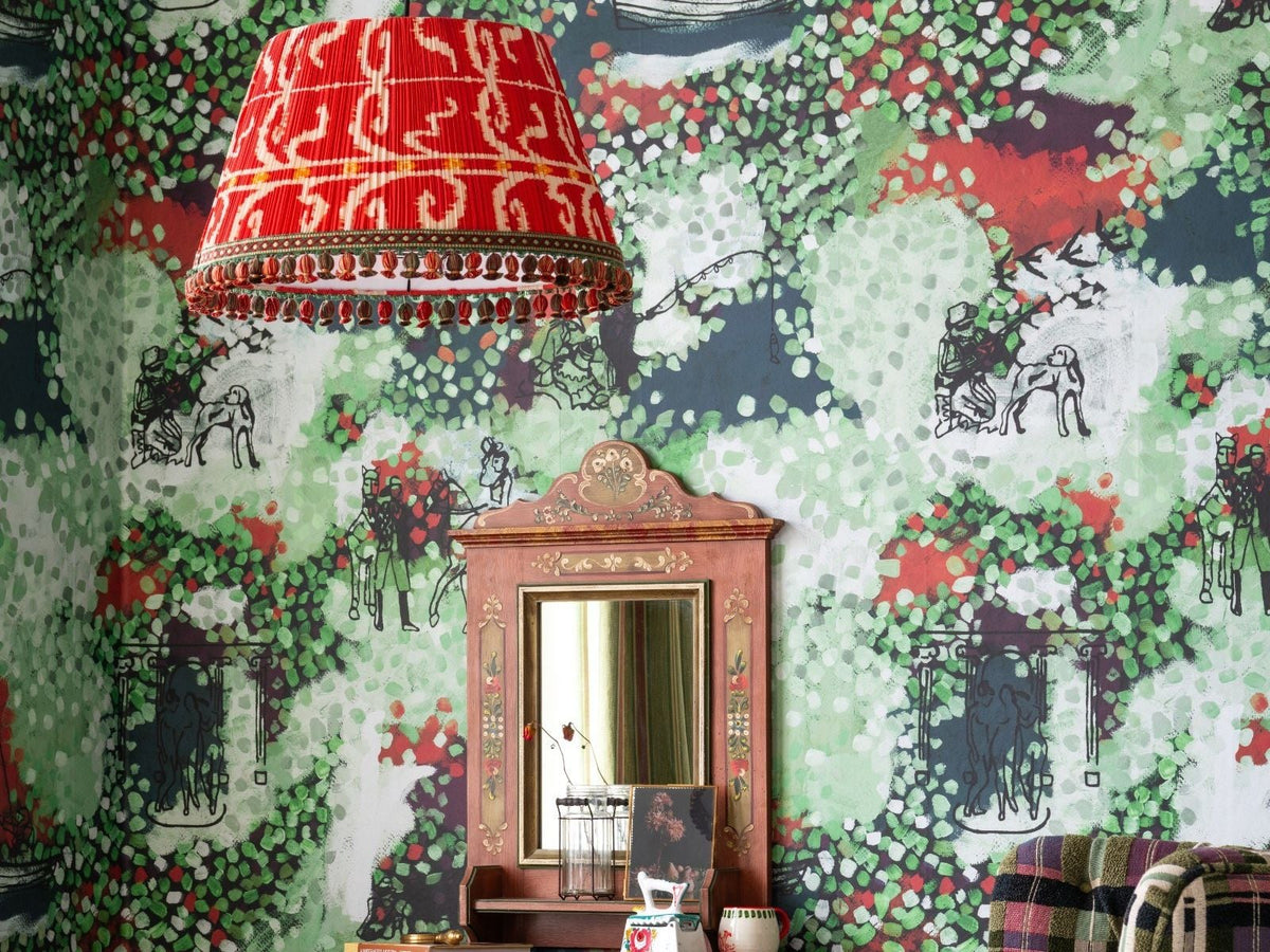 Mind The Gap Transylvanian Rhapsody Castle's Garden WP20924 Garden behang