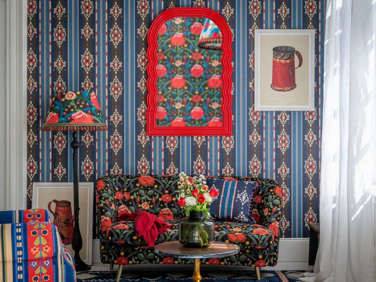 Mind The Gap Transylvanian Rhapsody Kings's Ikat WP20905 behang