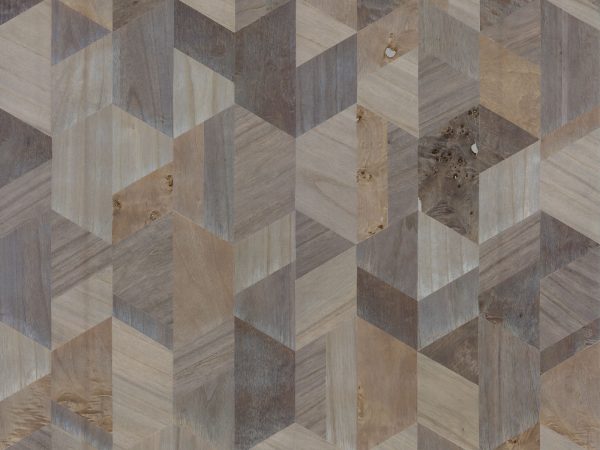 Behangstaal: Arte Timber Formation - 38200