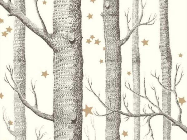 Behangstaal: Cole & Son Whimsical Woods & Stars - 103/11050