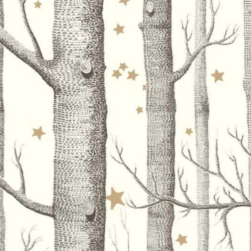 Behangstaal: Cole & Son Whimsical Woods & Stars - 103/11050
