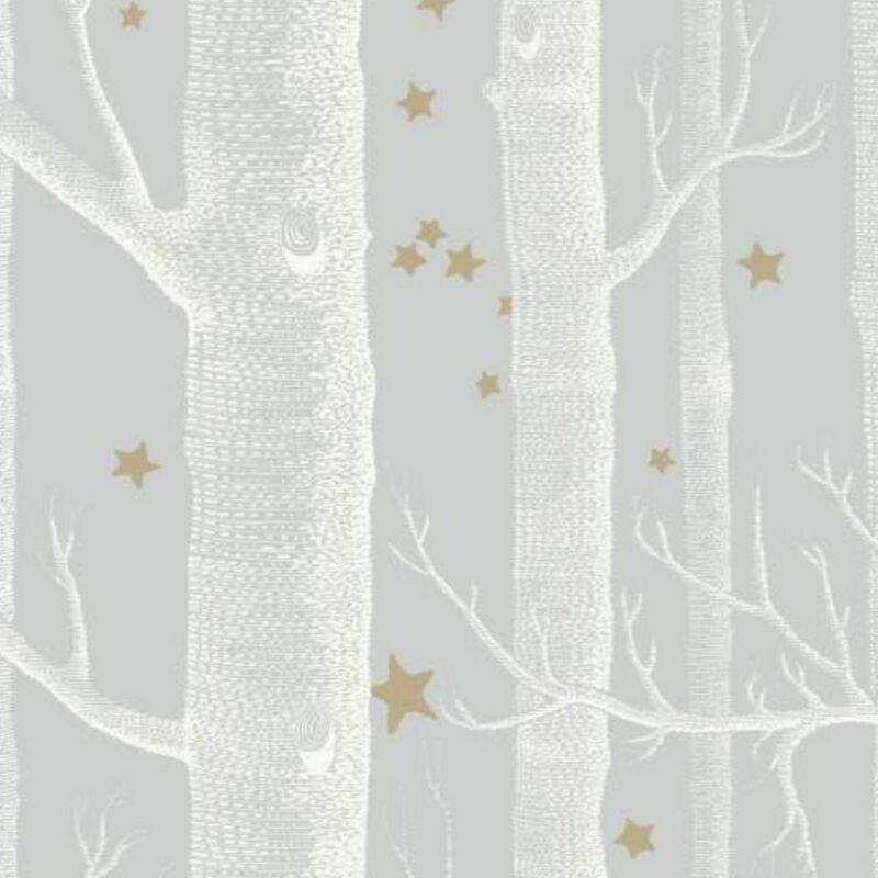 Behangstaal: Cole & Son Whimsical Woods & Stars - 103/11051