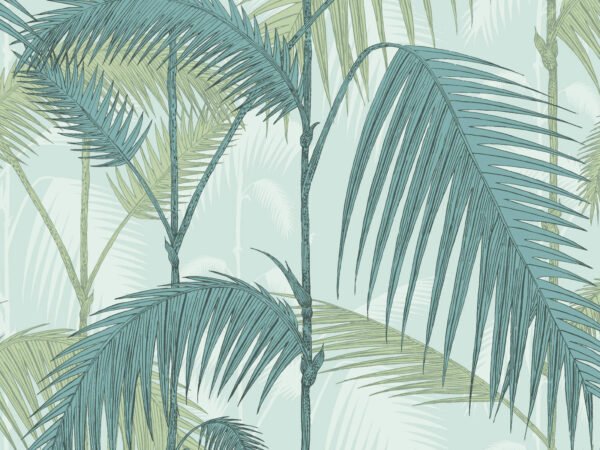 Behangstaal: Cole & Son Icons Palm Jungle - 112/1001