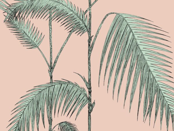 Behangstaal: Cole & Son Icons Palm Leaves - 112/2005