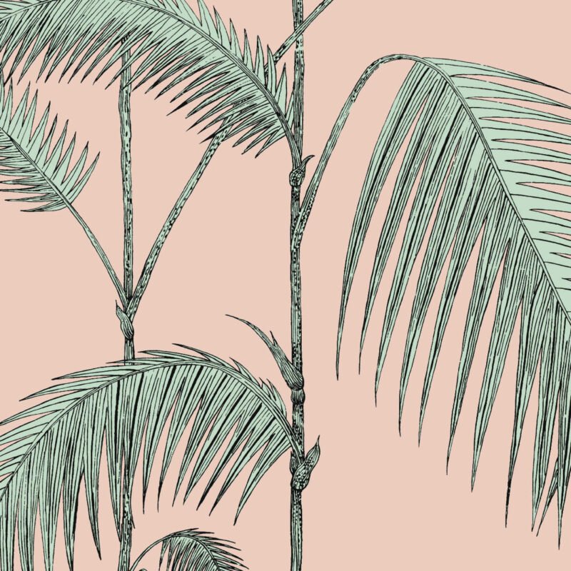 Behangstaal: Cole & Son Icons Palm Leaves - 112/2005