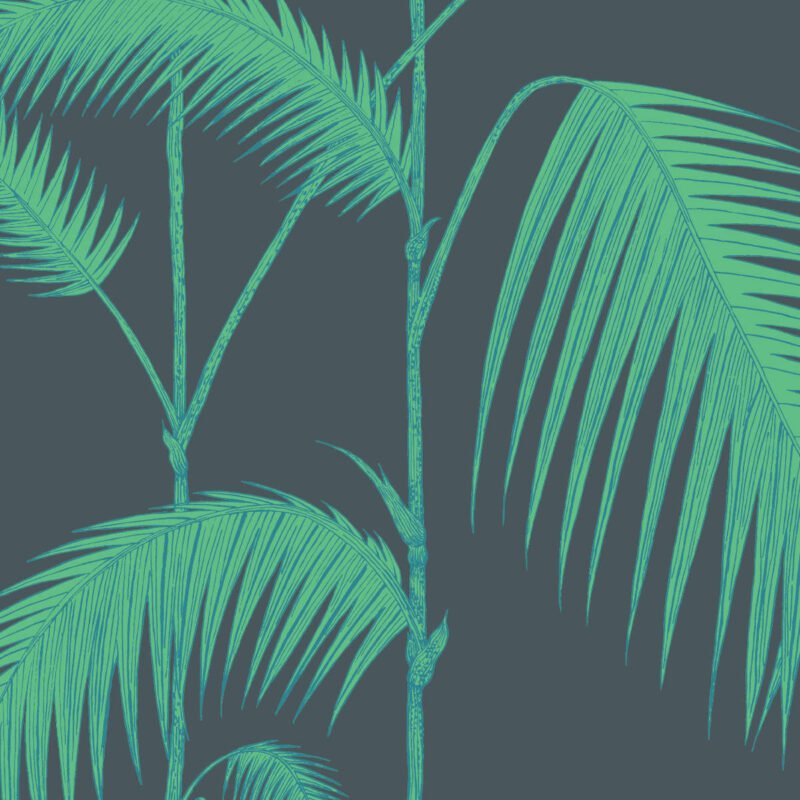 Behangstaal: Cole & Son Icons Palm Leaves - 112/2007