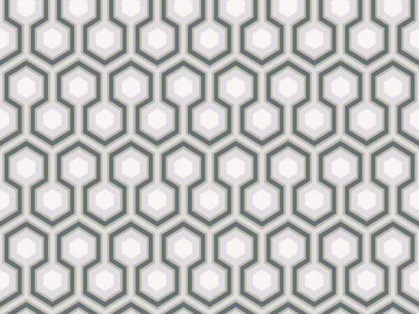 Behangstaal: Cole & Son The Contemporary Collection Hicks' Hexagon - 66/8055