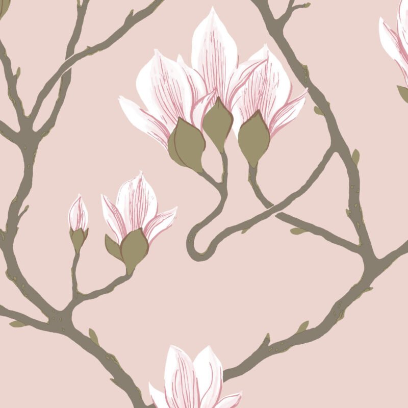 Behangstaal: Cole & Son The Contemporary Collection Magnolia - 72/3009