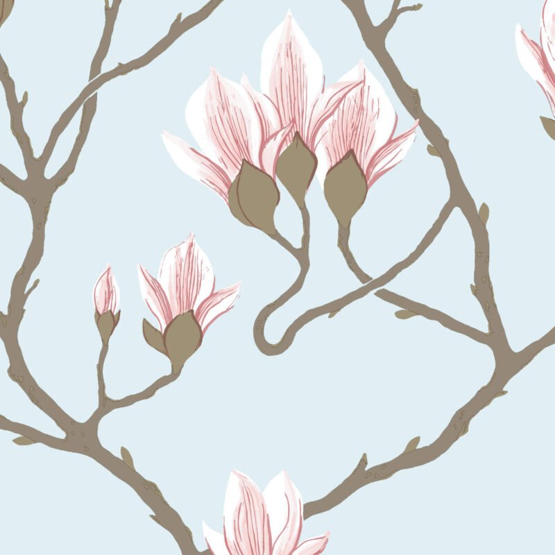 Behangstaal: Cole & Son The Contemporary Collection Magnolia - 72/3011