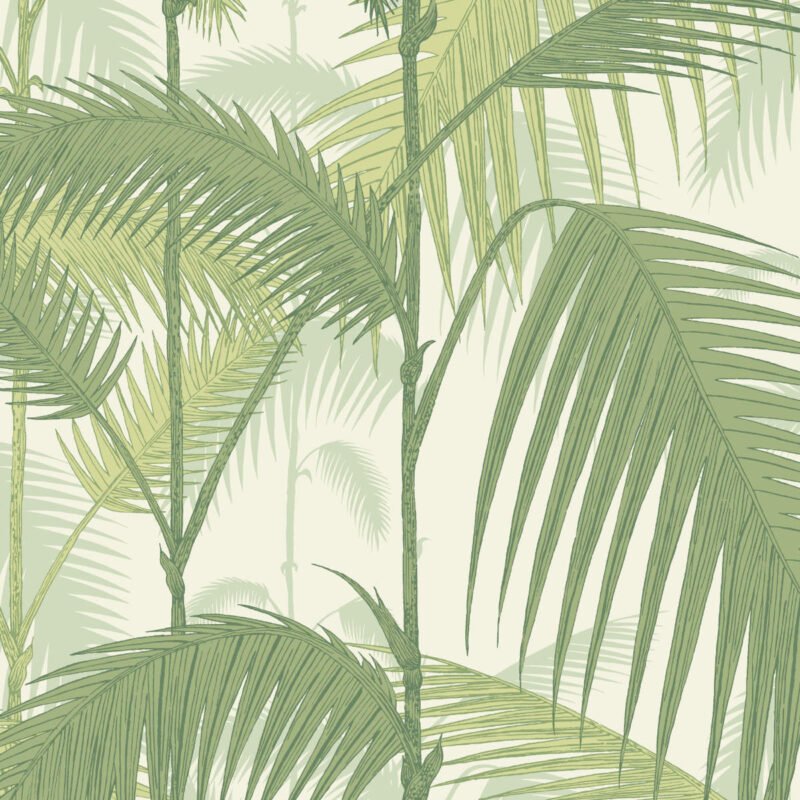 Behangstaal: Cole & Son The Contemporary Collection Palm Jungle - 95/1001