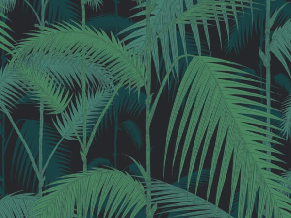 Behangstaal: Cole & Son The Contemporary Collection Palm Jungle - 95/1003
