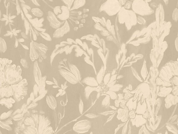 Behangstaal: Mind The Gap Transylvanian Roots Flowery Ornament Taupe - WP30036